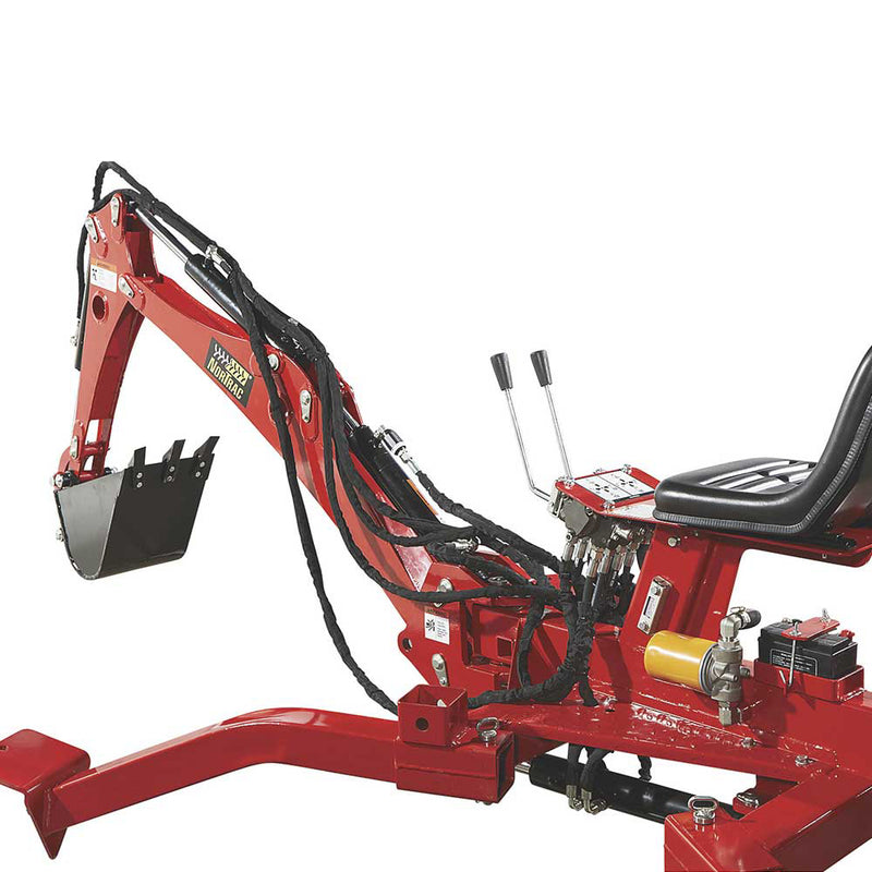 Towable Trencher | 15 HP Ducar Engine | 3-Tooth Digging Bucket | Hydraulic System | NorTrac