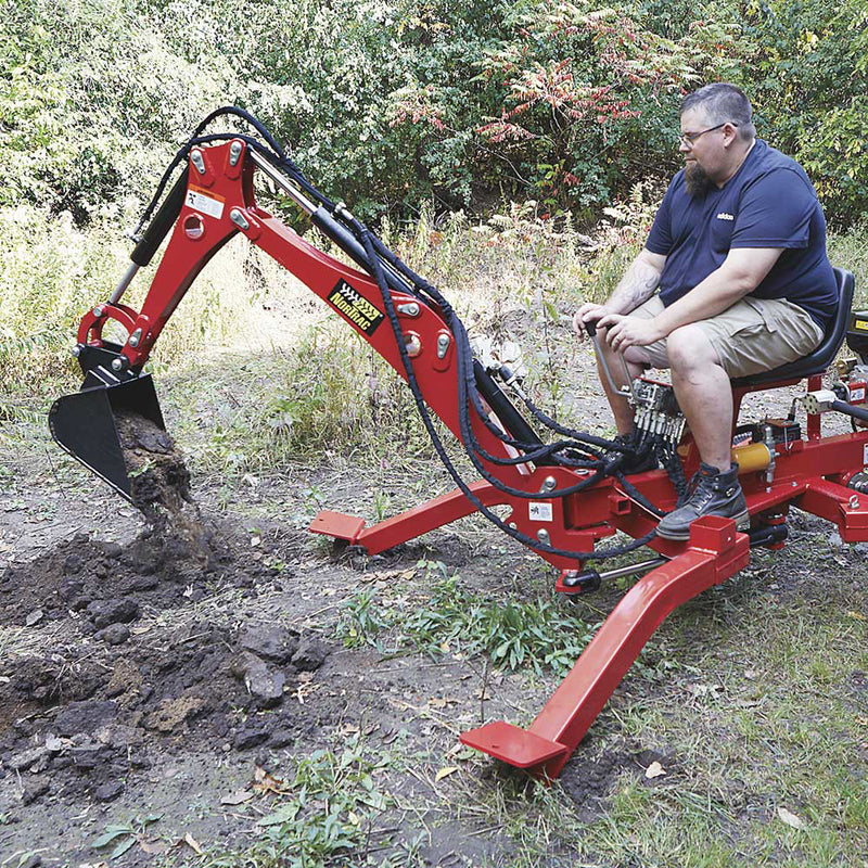 Towable Trencher | 15 HP Ducar Engine | 3-Tooth Digging Bucket | Hydraulic System | NorTrac