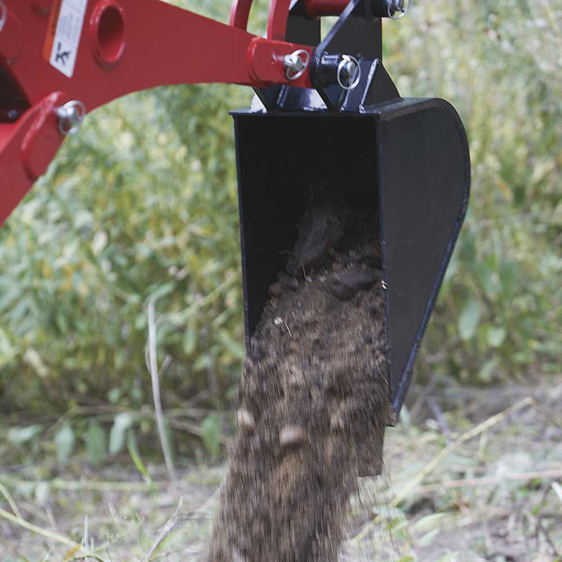 10" Trencher Bucket Attachment for Towable Trencher | Iron Construction | 15 HP Compatible | NorTrac