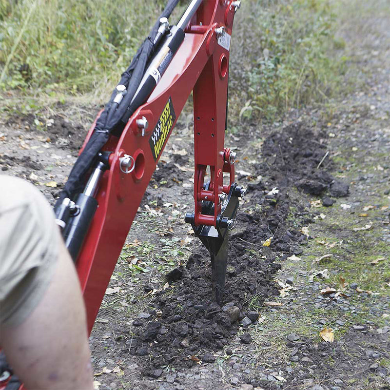 Ripper Attachment for NorTrac Towable Trencher | 7-11/16 In. L x 10-11/16 In. W | Solid Iron Construction | NorTrac