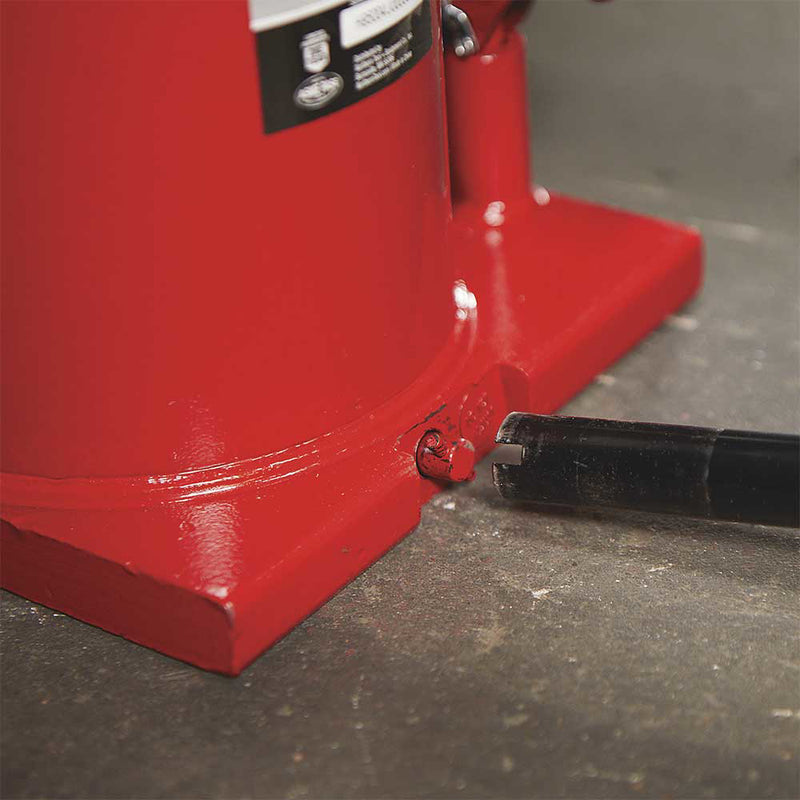 Hydraulic Bottle Jack for Heavy Equipment | 50-Ton Capacity | Welded Base | ASME PALD 2009 | Strongway