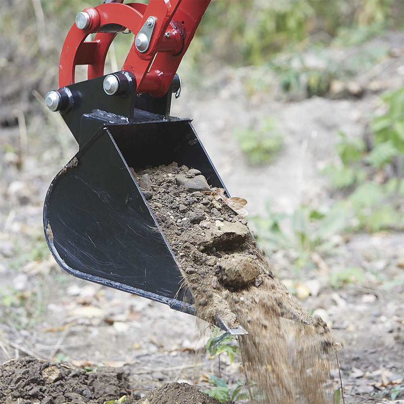 10" Trencher Bucket Attachment for Towable Trencher | Iron Construction | 15 HP Compatible | NorTrac