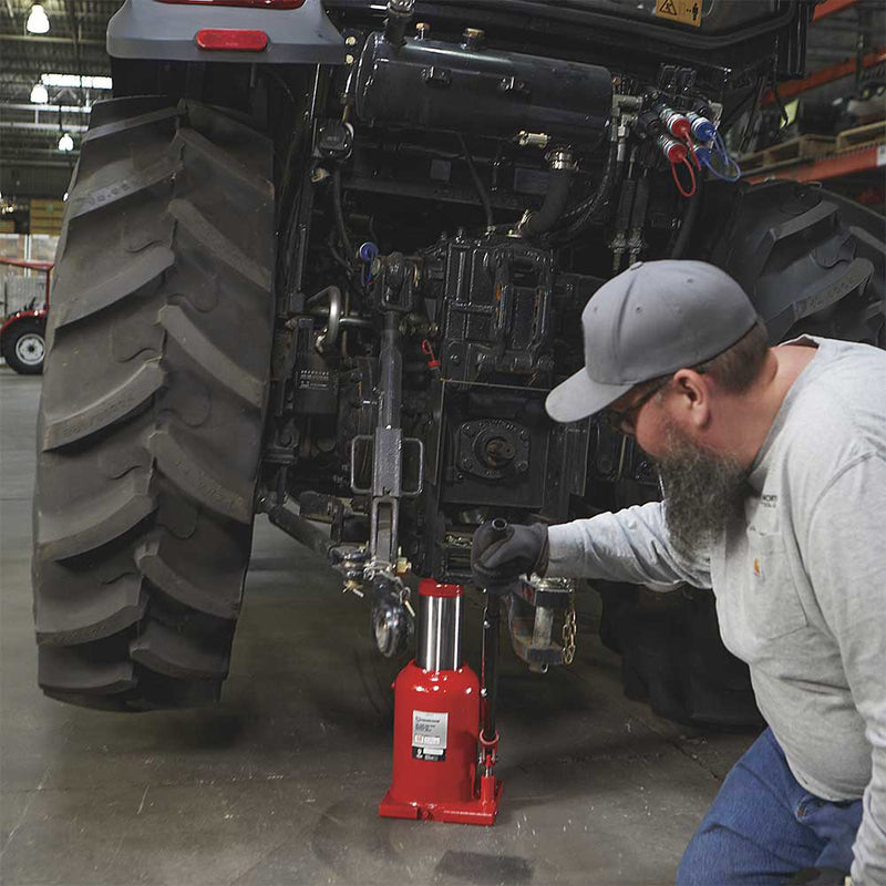 Hydraulic Bottle Jack for Heavy Equipment | 50-Ton Capacity | Welded Base | ASME PALD 2009 | Strongway