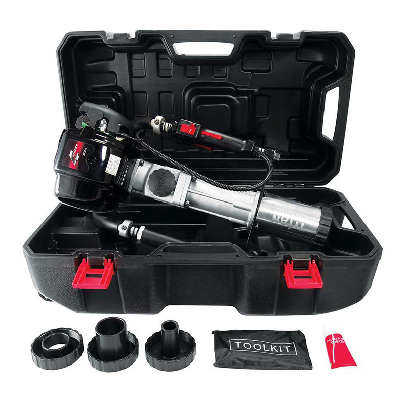 3.25" Gas-Powered Post Driver for Farm & Ranch Equipment | Self-Contained | Portable | One-Person Operation | Titan