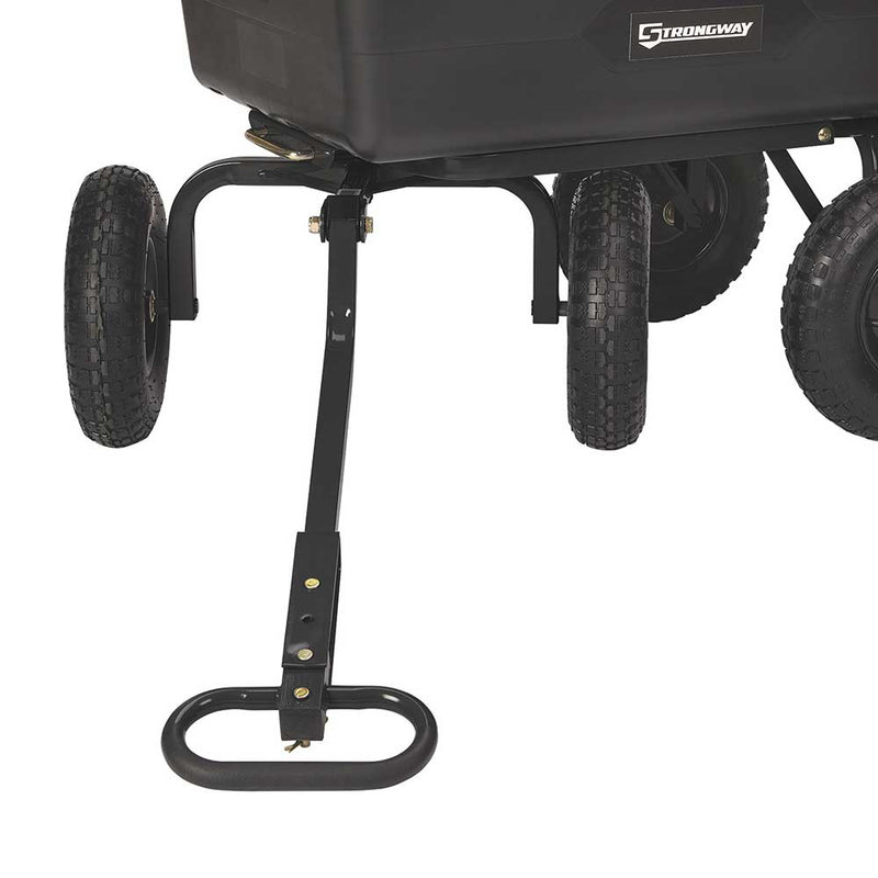 Garden Wagon | Yard Cart | 1,200 lb Capacity | 6 Cu Ft Bed | 13" Pneumatic Tires | Strongway