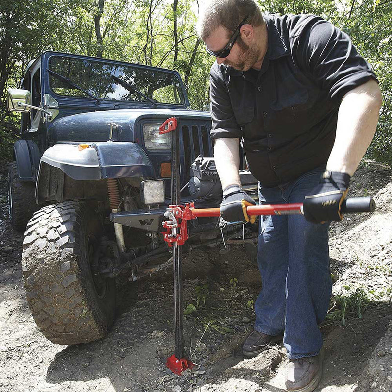 3 1/2-Ton Farm Jack for Heavy Equipment | 48-Inch | ASME PALD 2009 | Strongway