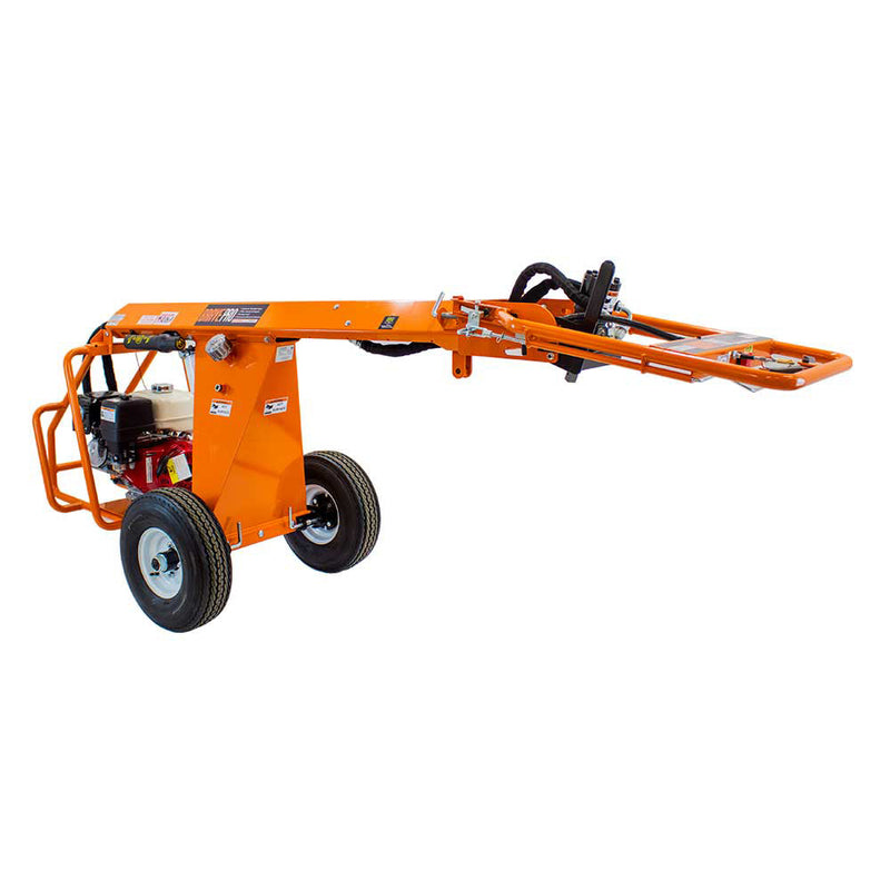BravePro Towable Earth Auger for Outdoor Equipment | 6-18" Diameter | Up to 48" Deep | Honda GX390 | Brave
