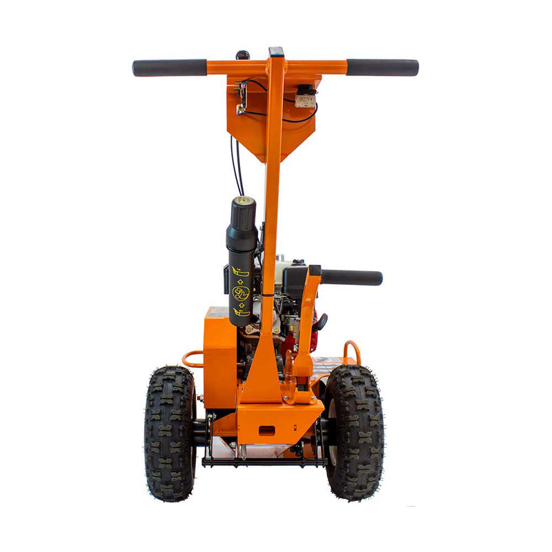 Brave Pro Trencher 18-In. Shark Chain GX160 for Utility Installation | 18" Deep | 3" Wide | Honda Engine | Brave
