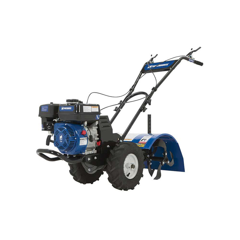 Rear Tine Tiller | 20-Inch Width | 212CC Engine | Counter-Rotating | Powerhorse