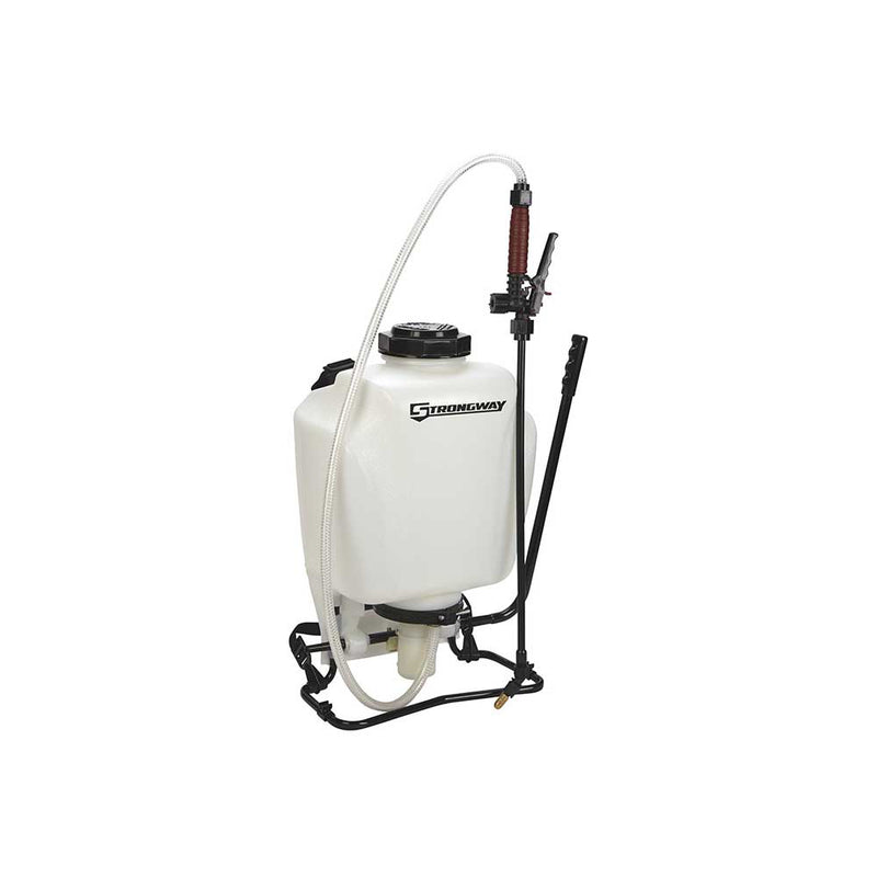 4-Gallon Backpack Sprayer | 90 PSI | Piston Pump | Professional Grade | Strongway