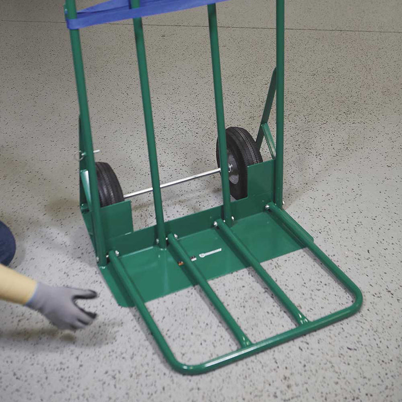 Wide Surface Hand Truck for Material Handling | 660 lb Capacity | 26" Toe Plate | Strongway
