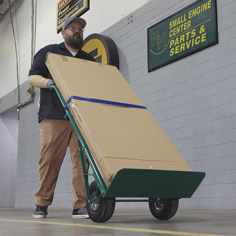 Wide Surface Hand Truck for Material Handling | 660 lb Capacity | 26" Toe Plate | Strongway