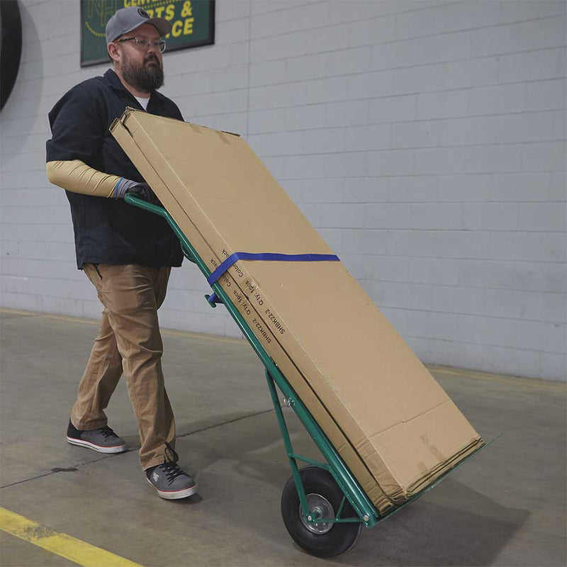 Wide Surface Hand Truck for Material Handling | 660 lb Capacity | 26" Toe Plate | Strongway