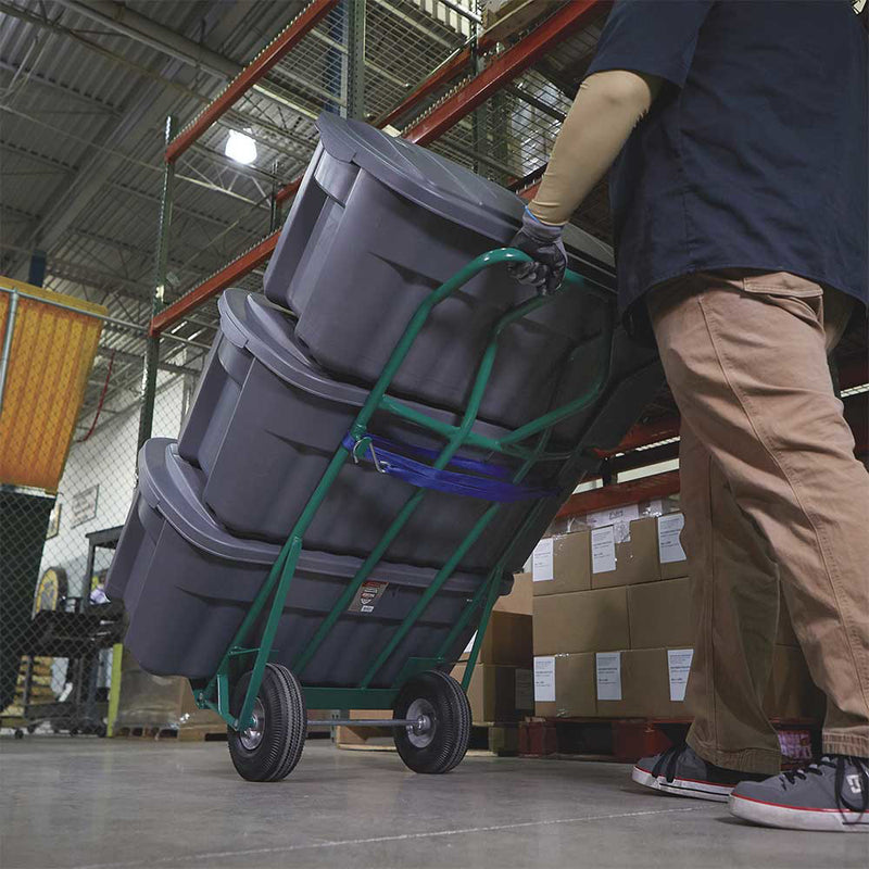 Wide Surface Hand Truck for Material Handling | 660 lb Capacity | 26" Toe Plate | Strongway