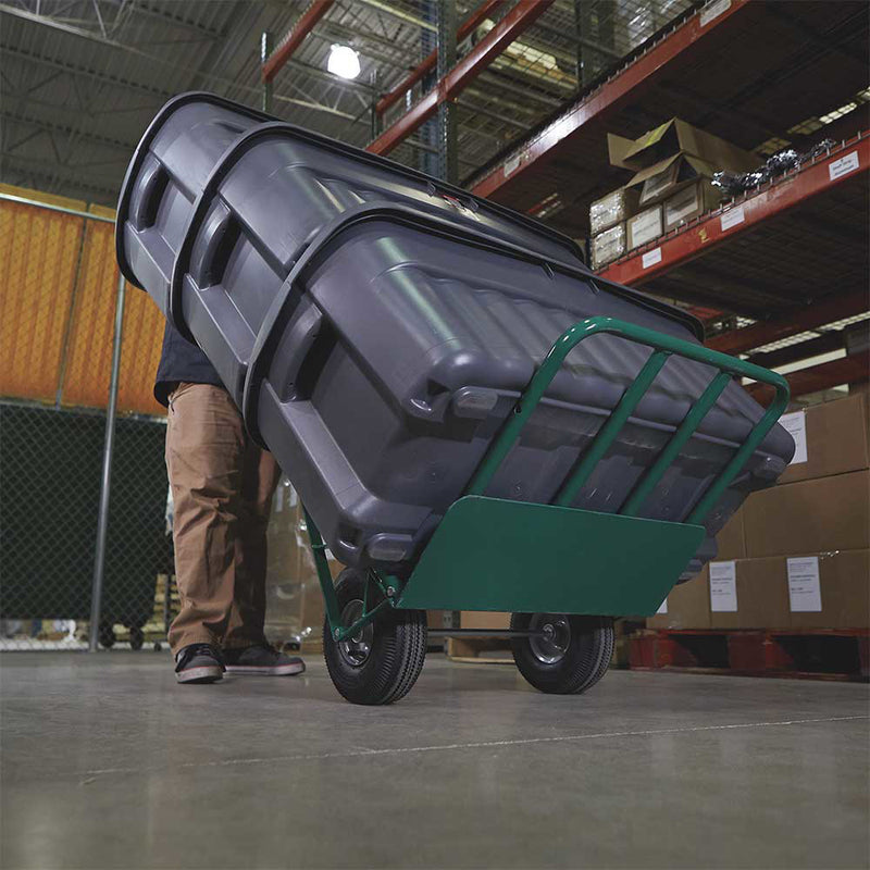 Wide Surface Hand Truck for Material Handling | 660 lb Capacity | 26" Toe Plate | Strongway