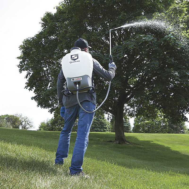 Li-Ion Backpack Sprayer for Agricultural Equipment | 4 Gal | 18V | Battery Powered | Strongway