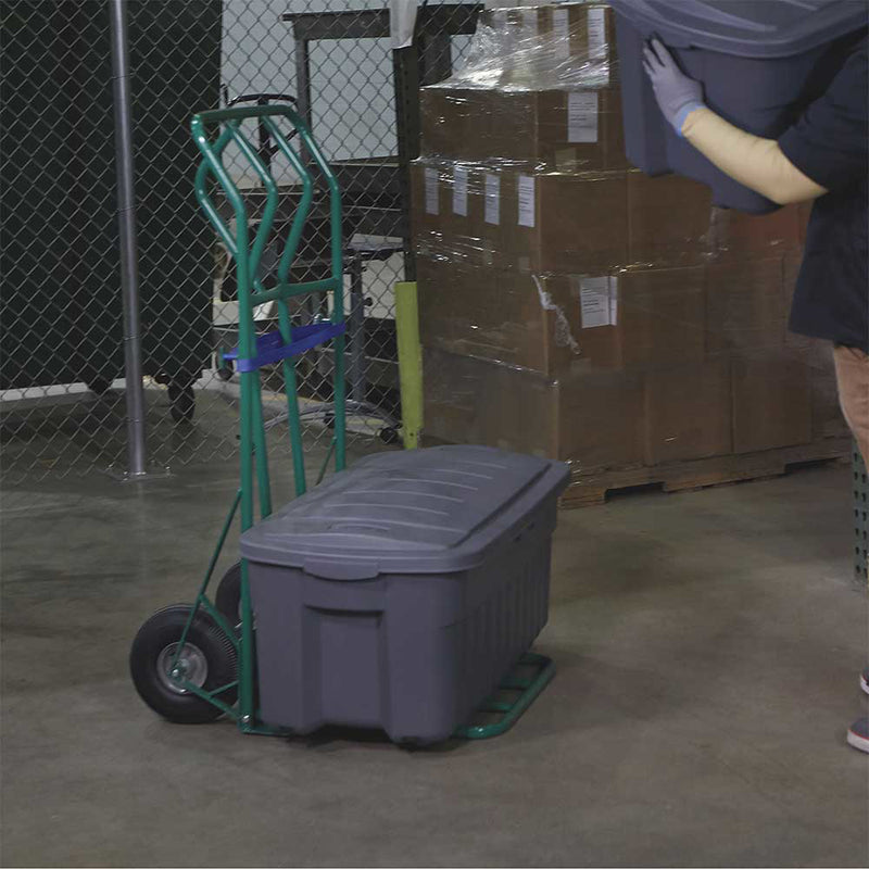 Wide Surface Hand Truck for Material Handling | 660 lb Capacity | 26" Toe Plate | Strongway