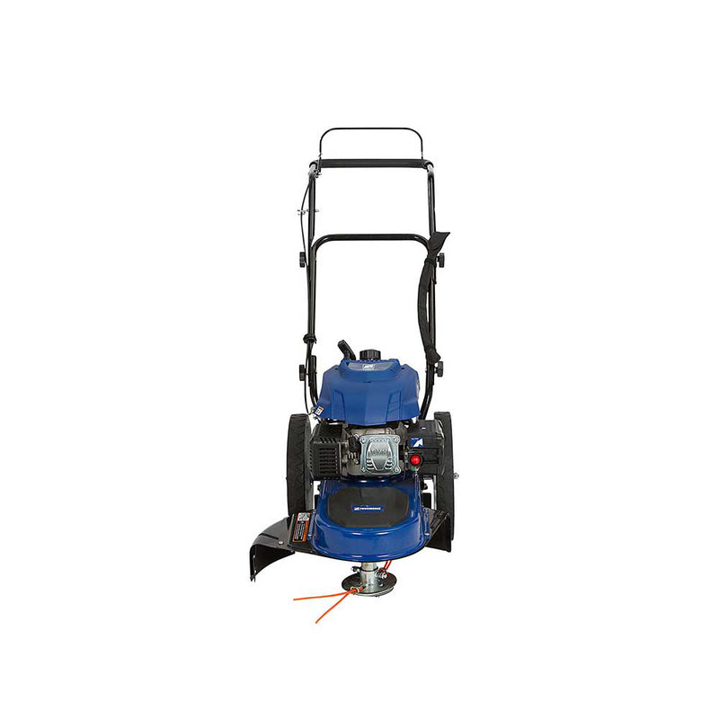 High Wheel Trimmer | Walk Behind Design | 173cc Engine | 4-Cycle Power | Powerhorse