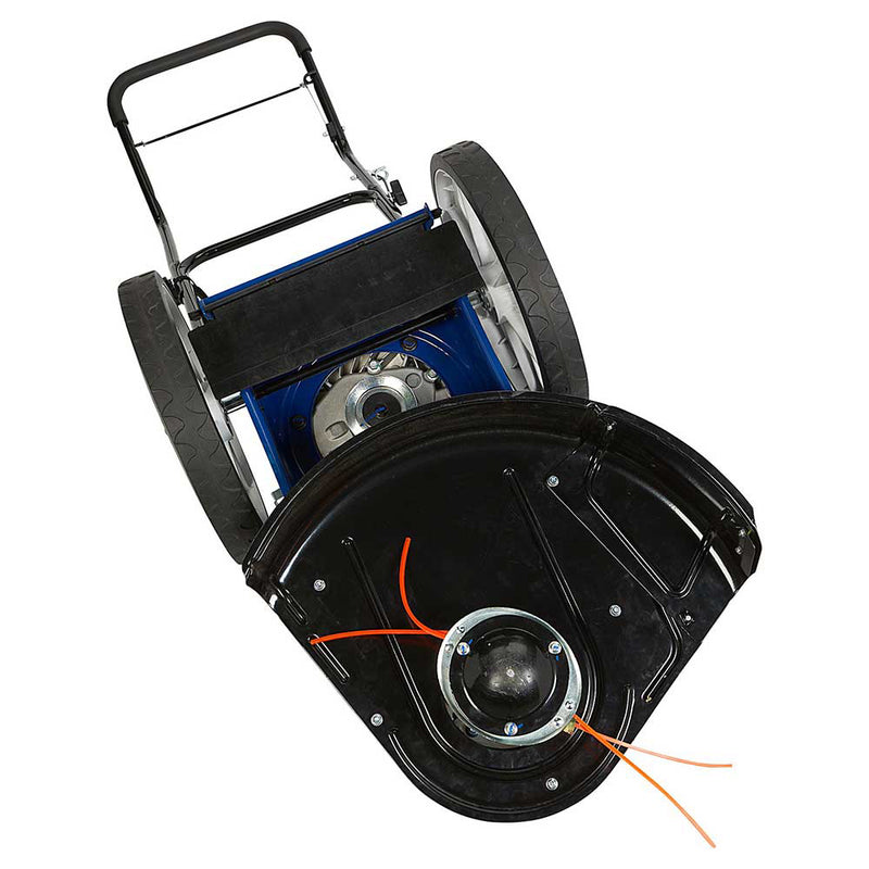 High Wheel Trimmer | Walk Behind Design | 173cc Engine | 4-Cycle Power | Powerhorse