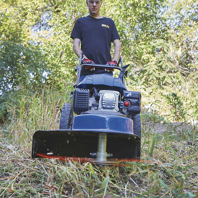 High Wheel Trimmer | Walk Behind Design | 173cc Engine | 4-Cycle Power | Powerhorse