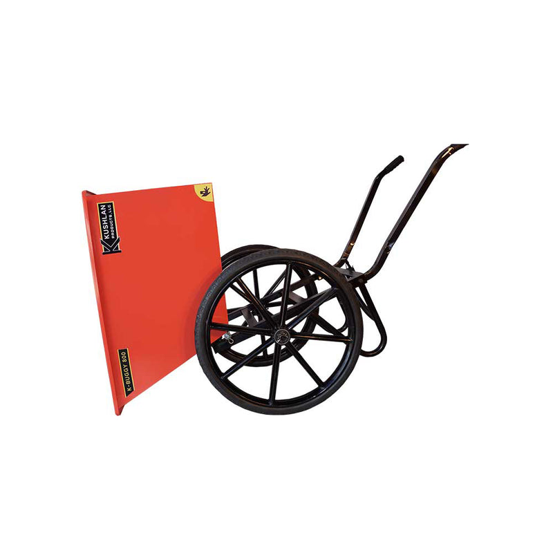 Steel Wheelbarrow | 8 Cu. Ft. | 1000-Lb. Capacity | Heavy-Duty Welded Frame | Kushlan Products
