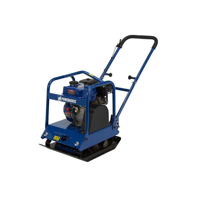 Plate Compactor | Single-Direction | 212cc Engine | 21.5" x 17.7" Plate | Powerhorse
