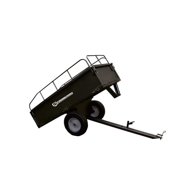 Steel ATV Trailer for ATVs | 1,200 lb Capacity | 18 Cu Ft | Heavy-Duty Steel Frame | Strongway