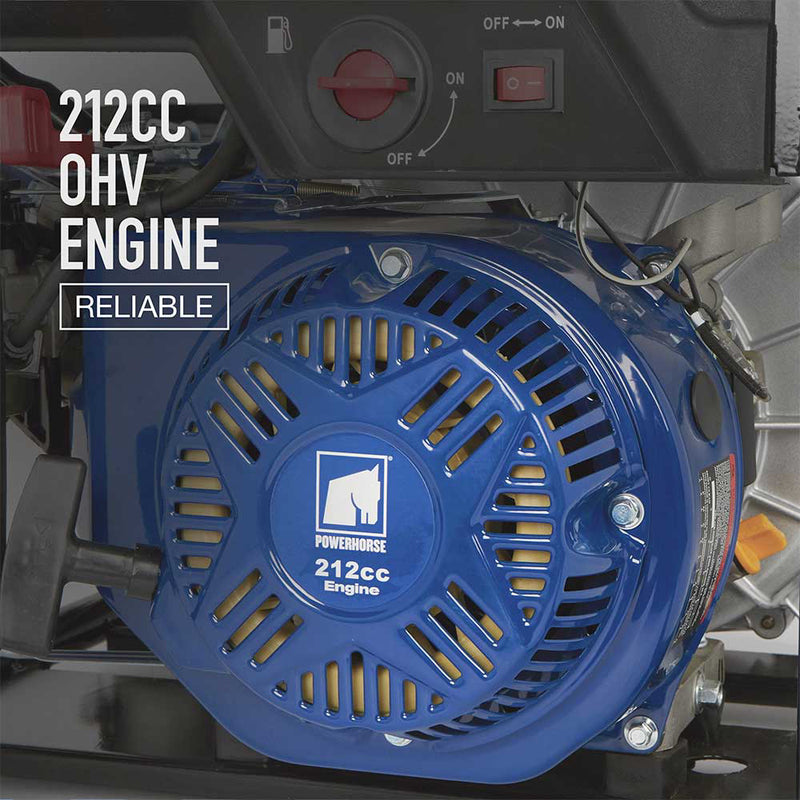 3 In. Trash Pump | Industrial Applications | 197 GPM | 212cc OHV Engine | Extended Run | Powerhorse