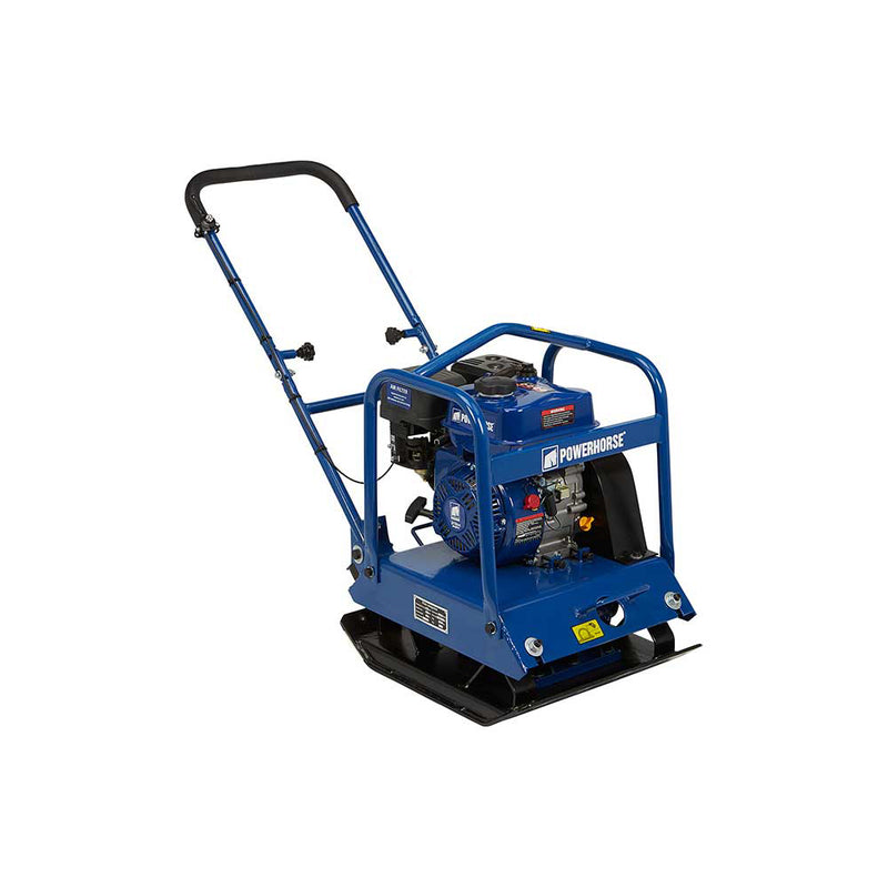Plate Compactor | Single-Direction | 212cc Engine | 21.5" x 17.7" Plate | Powerhorse