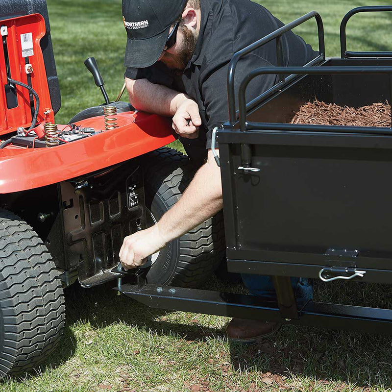 Steel ATV Trailer for ATVs | 1,200 lb Capacity | 18 Cu Ft | Heavy-Duty Steel Frame | Strongway