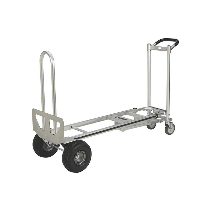 3-in-1 Aluminum Hand Truck for Material Handling | 550-770 Lb Capacity | Convertible Design | Lightweight Construction | Strongway