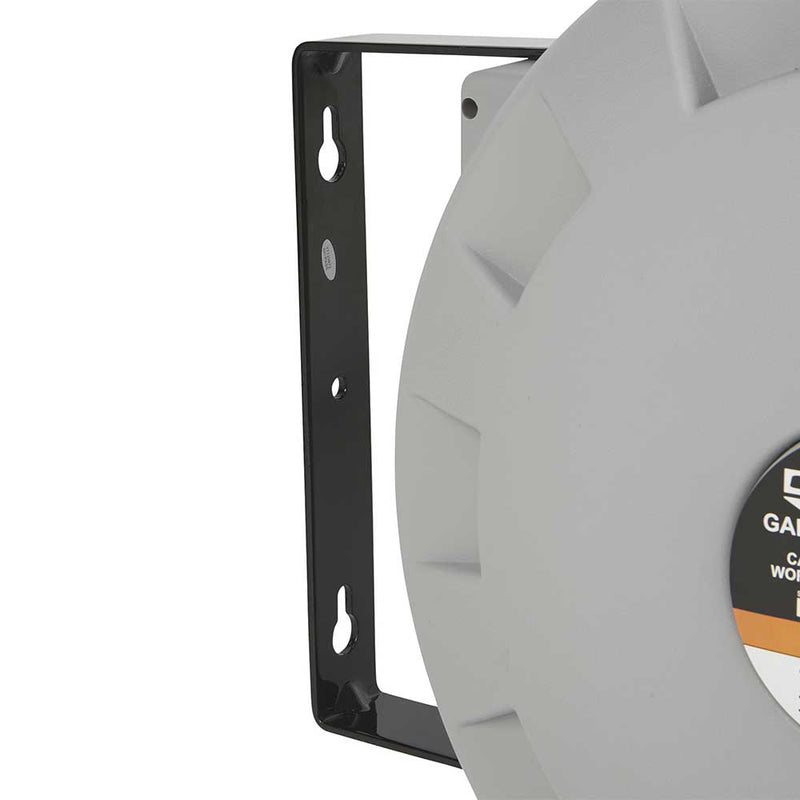 Retractable Garden Hose Reel for Property Maintenance | 5/8 In. x 80 Ft. | Wall Mount | Spring-Wind System | Strongway