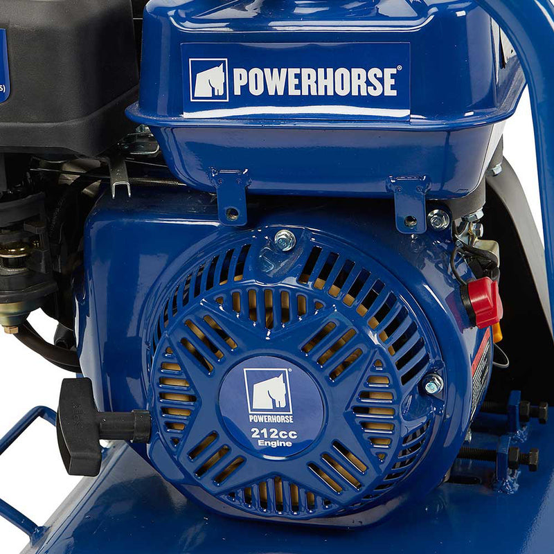 Plate Compactor | Single-Direction | 212cc Engine | 21.5" x 17.7" Plate | Powerhorse