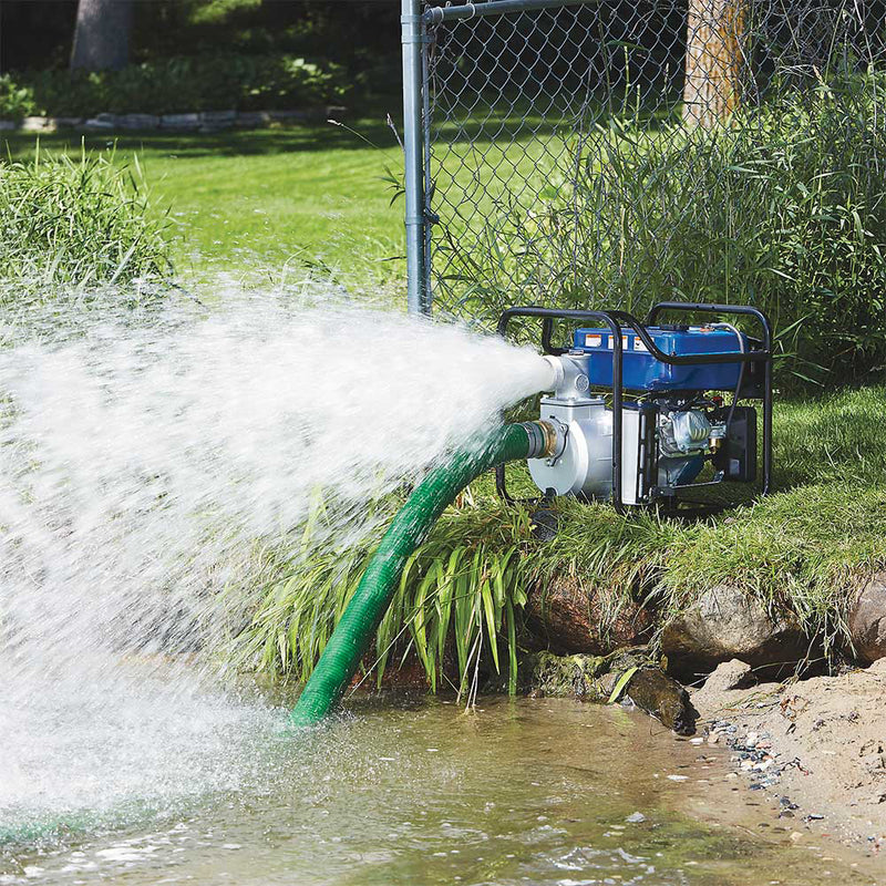 3 In. Trash Pump | Industrial Applications | 197 GPM | 212cc OHV Engine | Extended Run | Powerhorse