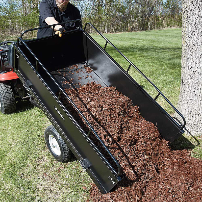 Steel ATV Trailer for ATVs | 1,200 lb Capacity | 18 Cu Ft | Heavy-Duty Steel Frame | Strongway
