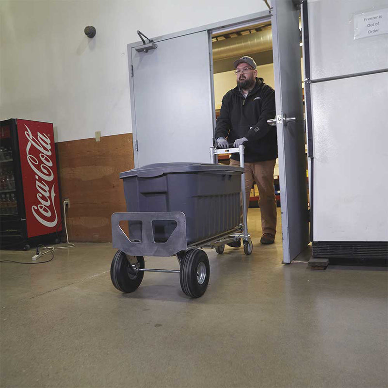 3-in-1 Aluminum Hand Truck for Material Handling | 550-770 Lb Capacity | Convertible Design | Lightweight Construction | Strongway