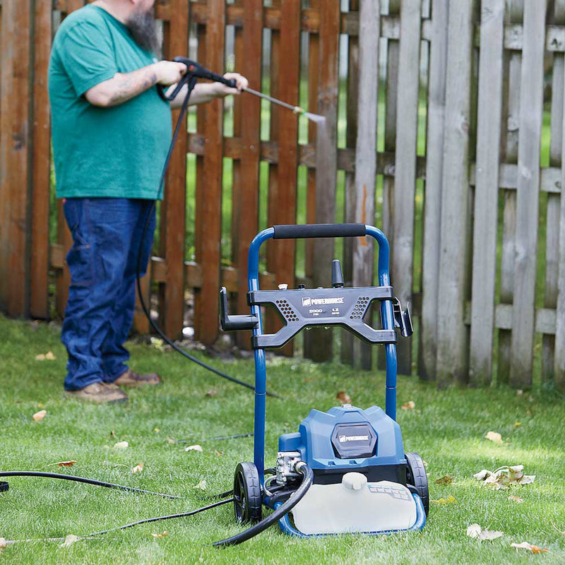 Electric Pressure Washer | Professional Grade | 2,000 PSI | 1.2 GPM | Quiet Operation | Powerhorse