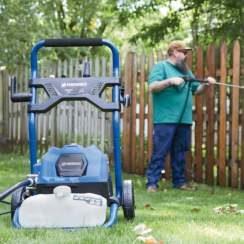 Electric Pressure Washer | Professional Grade | 2,000 PSI | 1.2 GPM | Quiet Operation | Powerhorse