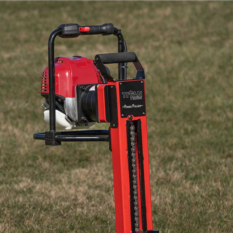 Gas Powered Post Puller | Honda GX50 Engine | 6,000 lb Capacity | Self-Contained Unit | Titan
