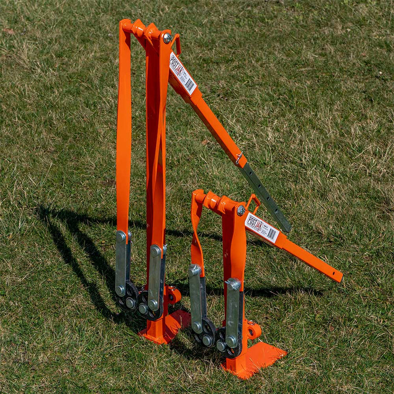 Post Puller for Manual Operation | 36-Inch | Large Frame | Telescoping Handle | Titan