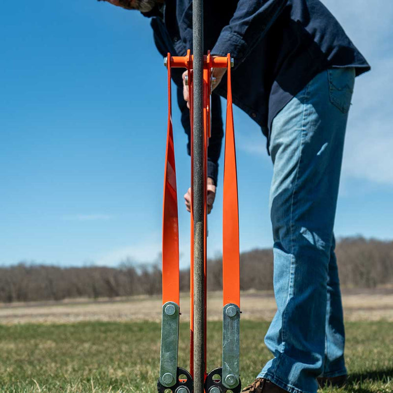 Post Puller for Manual Operation | 36-Inch | Large Frame | Telescoping Handle | Titan