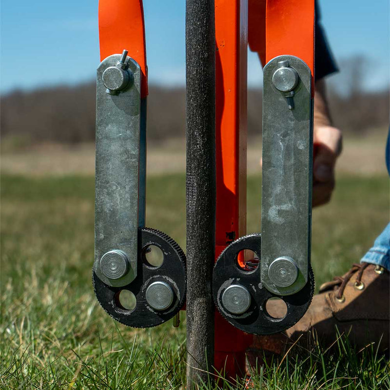 19" Post Puller for Construction Sites | 23 lbs | Standard Yoke | Titan