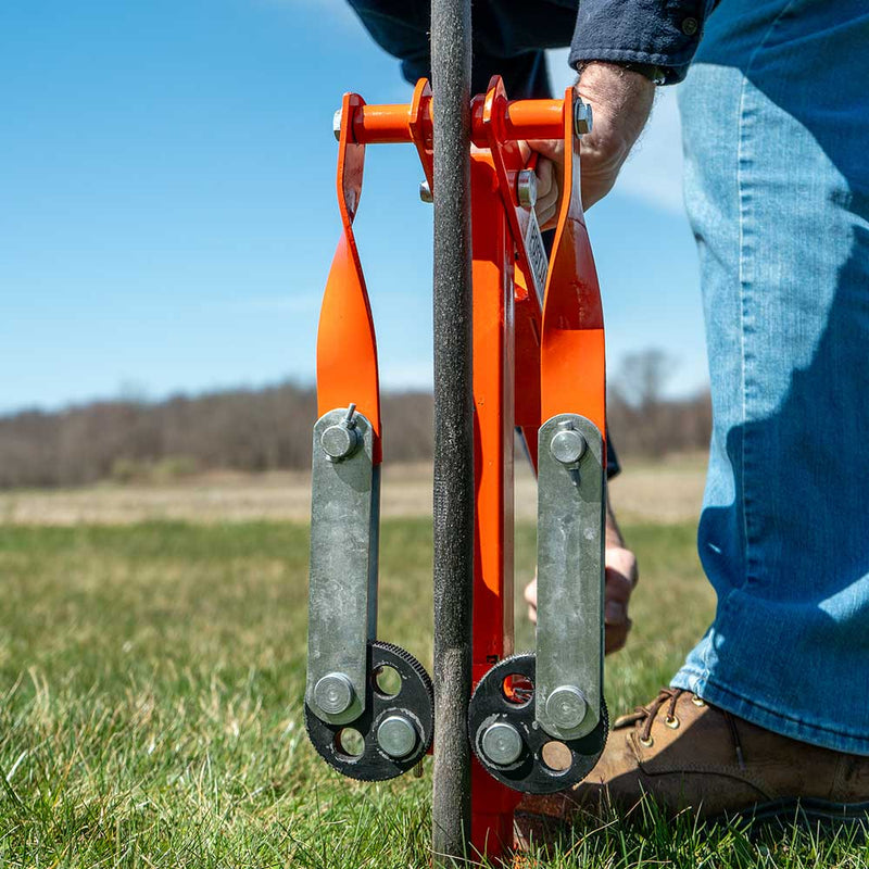 19" Post Puller for Construction Sites | 23 lbs | Standard Yoke | Titan