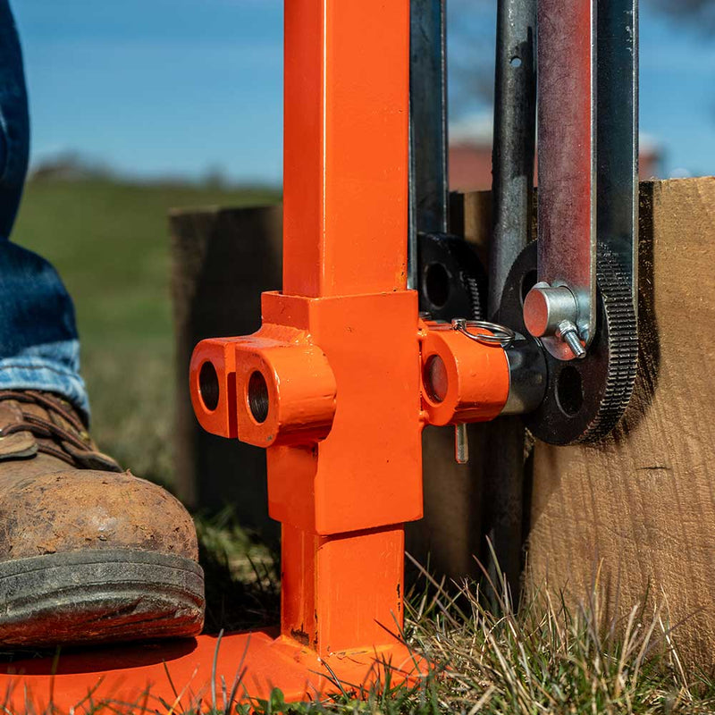 Post Puller for Manual Operation | 36-Inch | Large Frame | Telescoping Handle | Titan