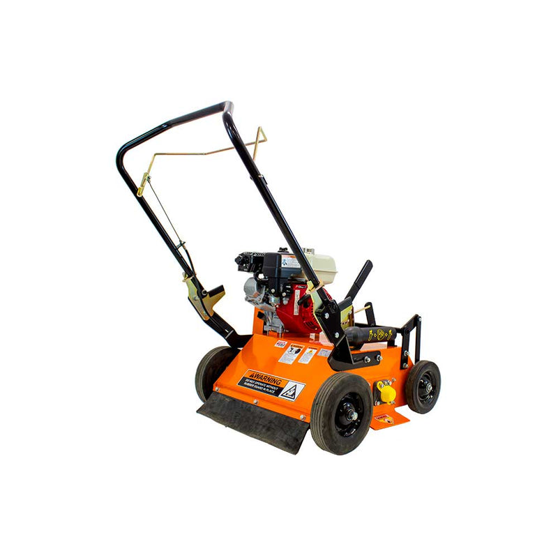 Power Rake Dethatcher for Walk-Behind | 20" Width | Honda GX160 | Brave