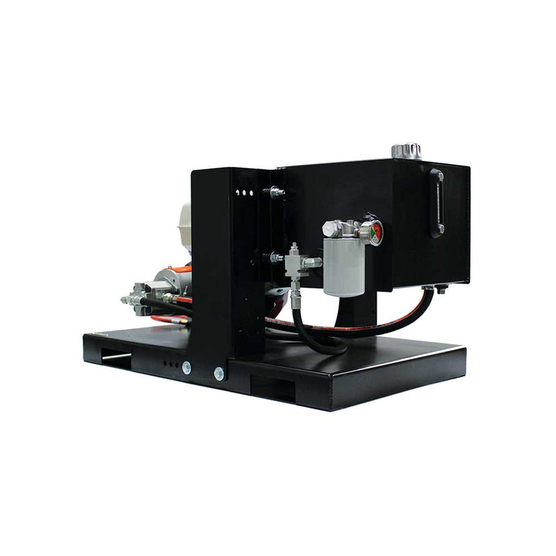 BravePro Hydra Buddy Electric Start Honda Skid-Mount Hydraulic Power Pack for Skid Steer | 5 GPM | 3000 PSI | Brave