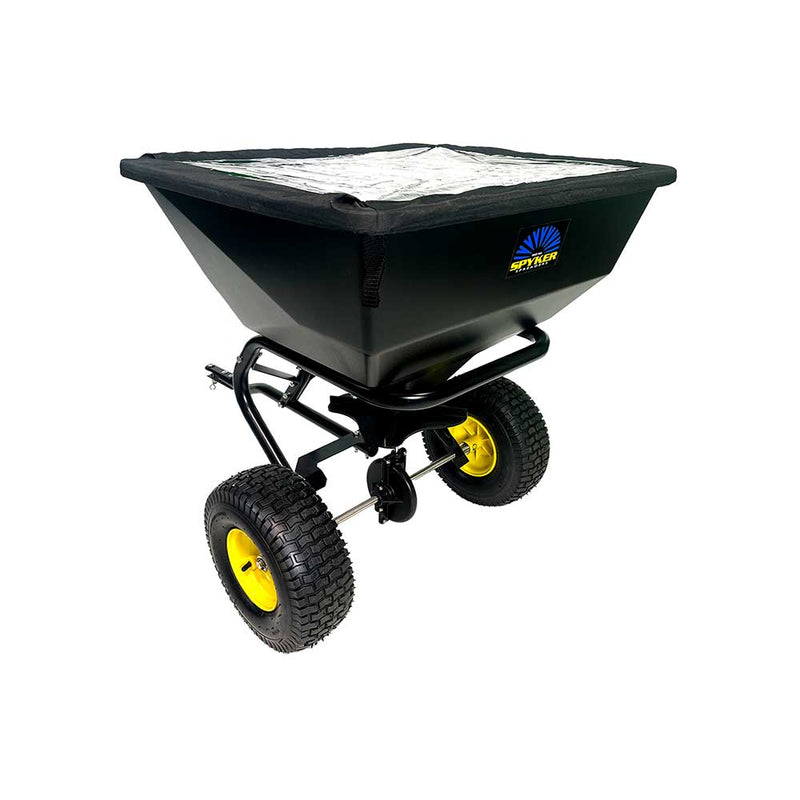 Tow-Behind Spreader for ATV | 200-Lb Capacity | Commercial Grade | Powder Coated | Spyker