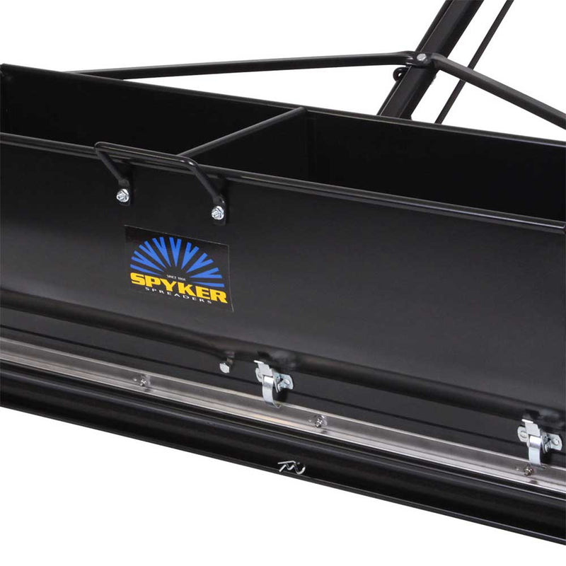 120-Lb. Push Drop Spreader | Walk Behind Style | Dual Hopper Design | Powder Coated | Commercial Grade | Spyker