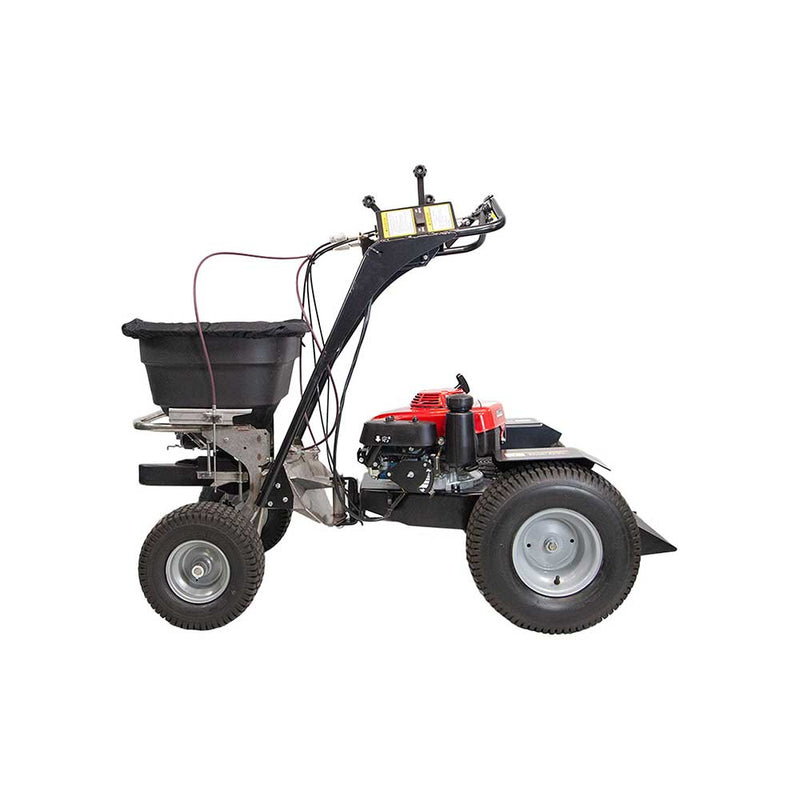 Ride-On Spreader | 120-Lb Capacity | Honda GXV160 Engine | Large Properties | Spyker