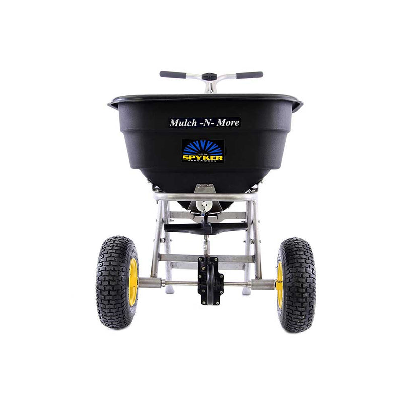 Push Drop Spreader | 120 lb Capacity | Stainless Steel | AccuWay Technology | Spyker